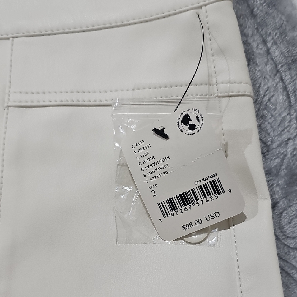 Free People Wide Leg Pants - Cream